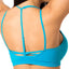 Balanced Tech Blue Cross Front Seamless Bra