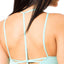 Balanced Tech Mint Cross Front Seamless Bra