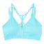 Balanced Tech Mint Cross Front Seamless Bra