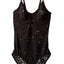 Bali Black Lace 'n Smooth Firm Control Body Briefer