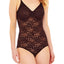 Bali Black Lace 'n Smooth Firm Control Body Briefer