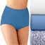 Bali Blue/Purple Print/ White Skimp Skamp 3-Pack Brief
