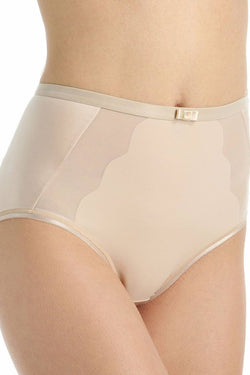 Bali Champagne-Shimmer Sheer/Sleek-Desire Light-Control Shaping Brief thumbnail 2