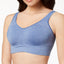 Bali Comfort Revolution Comfortflex Fit Seamless Shaping Wireless Bra 3488 Classic Denim Heather