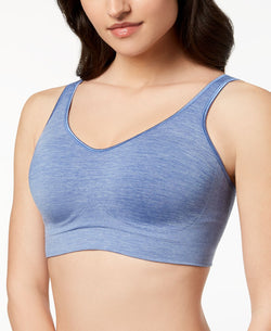 Bali Comfort Revolution Comfortflex Fit Seamless Shaping Wireless Bra 3488 Classic Denim Heather thumbnail 1