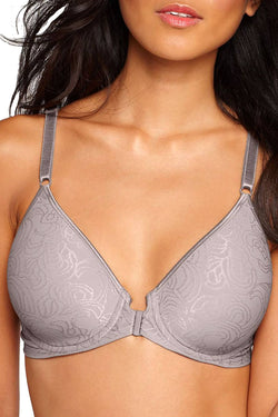 Bali Comfort Revolution Front Close Shaping Underwire Bra in Warm Steel thumbnail 1