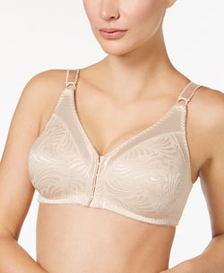 Bali Double Support Front-close Embroidered Bra Df1003 Soft Taupe- Nude 01 thumbnail 1