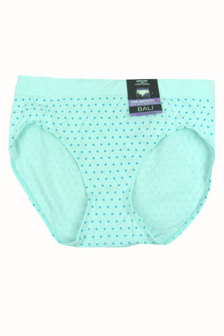 Bali Ice-Fall-Dot One Smooth U Over Hi-Cut Panty