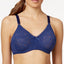 Bali Lace 'n Smooth 2-ply Seamless Underwire Bra 3432 In The Navy