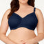 Bali Lace 'n Smooth 2-ply Seamless Underwire Bra 3432 In The Navy