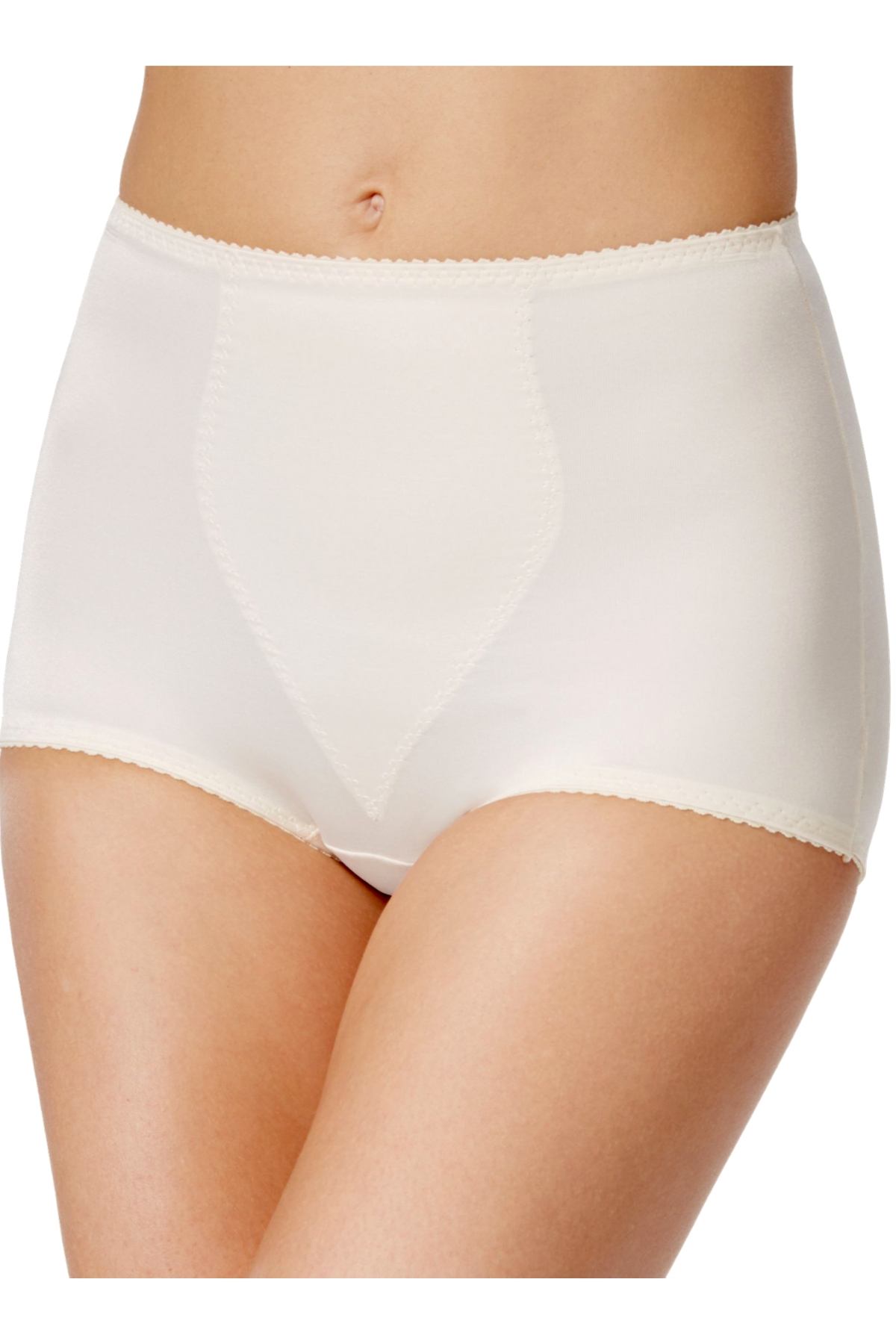 Bali Light-Beige Light-Control Tummy-Panel Shaping Brief 2-Pack