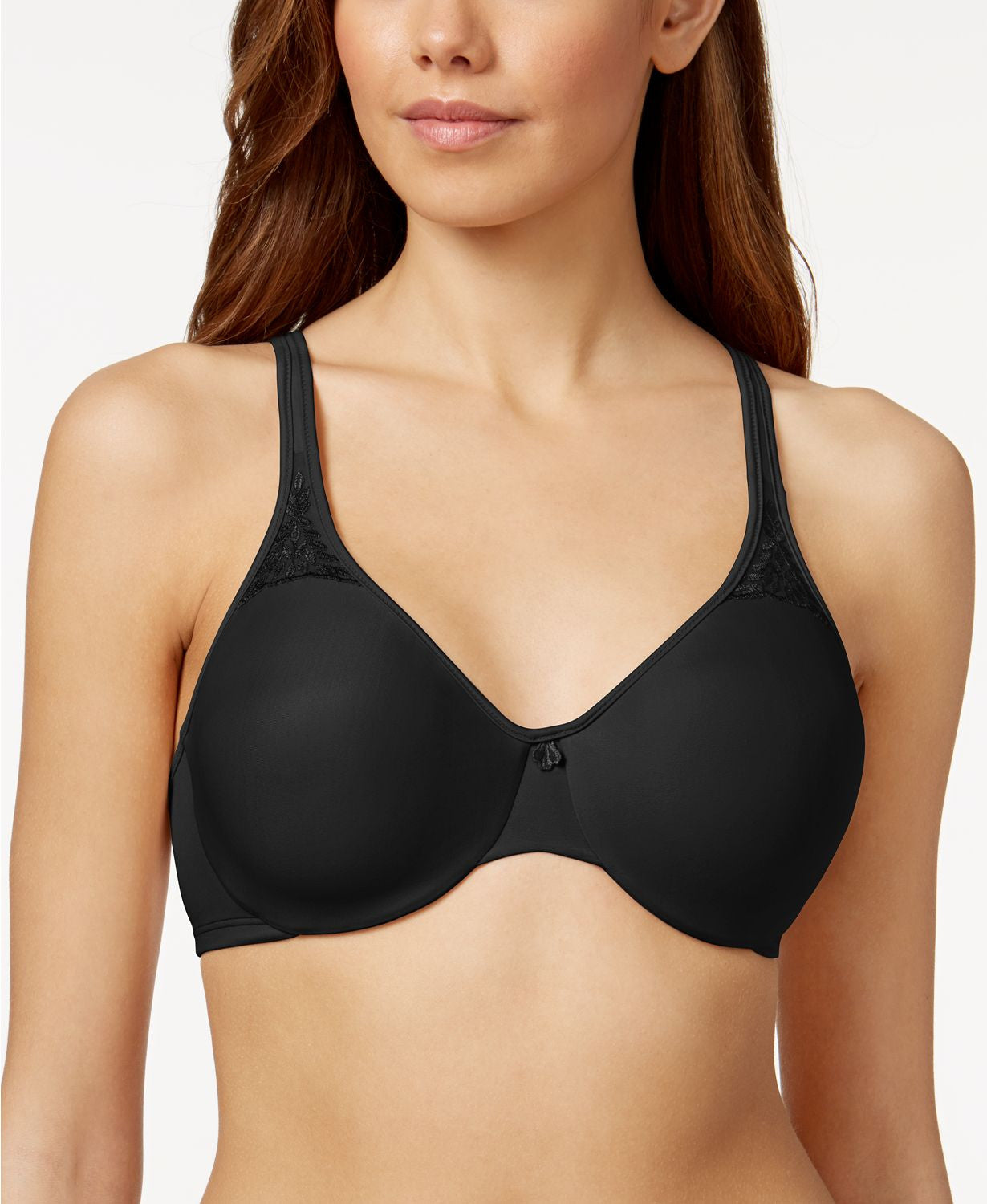 Bali Passion For Comfort Minimizer Underwire Bra in Black