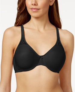 Bali Passion For Comfort Minimizer Underwire Bra in Black thumbnail 1