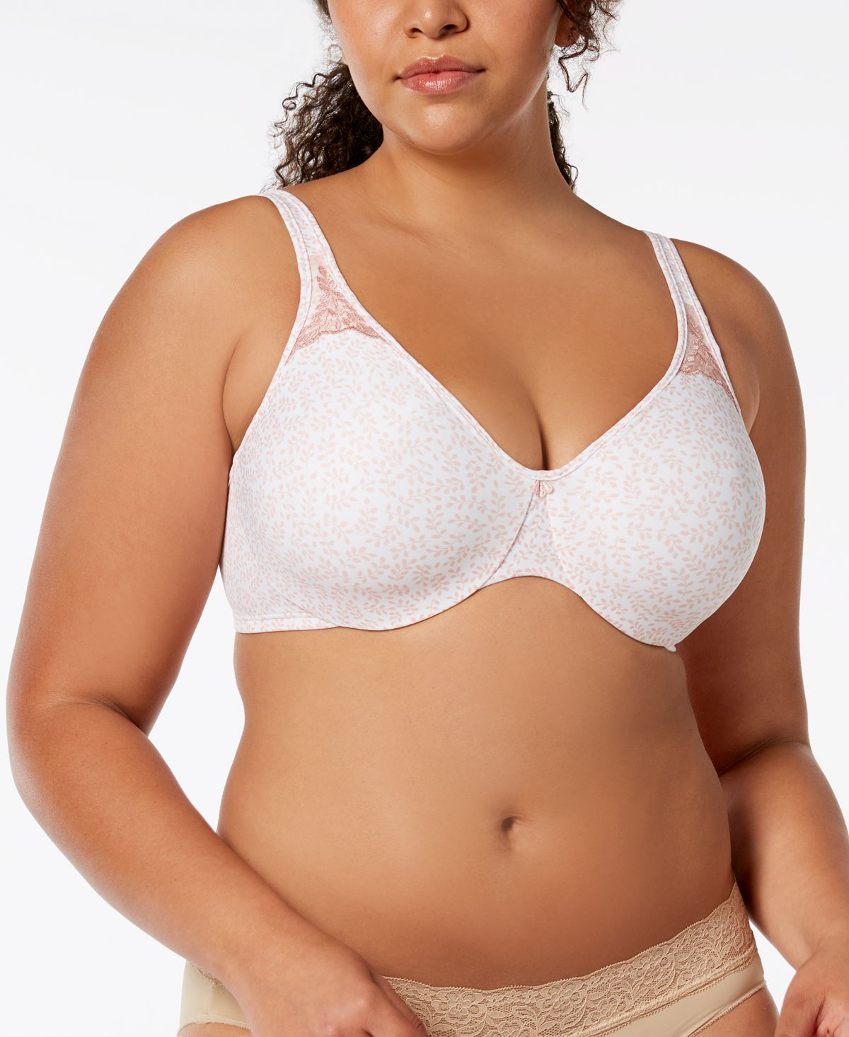 Bali Passion For Comfort Seamless Underwire Minimizer Bra 3385 Pink Le –  CheapUndies