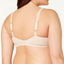Bali Passion For Comfort Seamless Underwire Minimizer Bra 3385 Pink Leaf Print