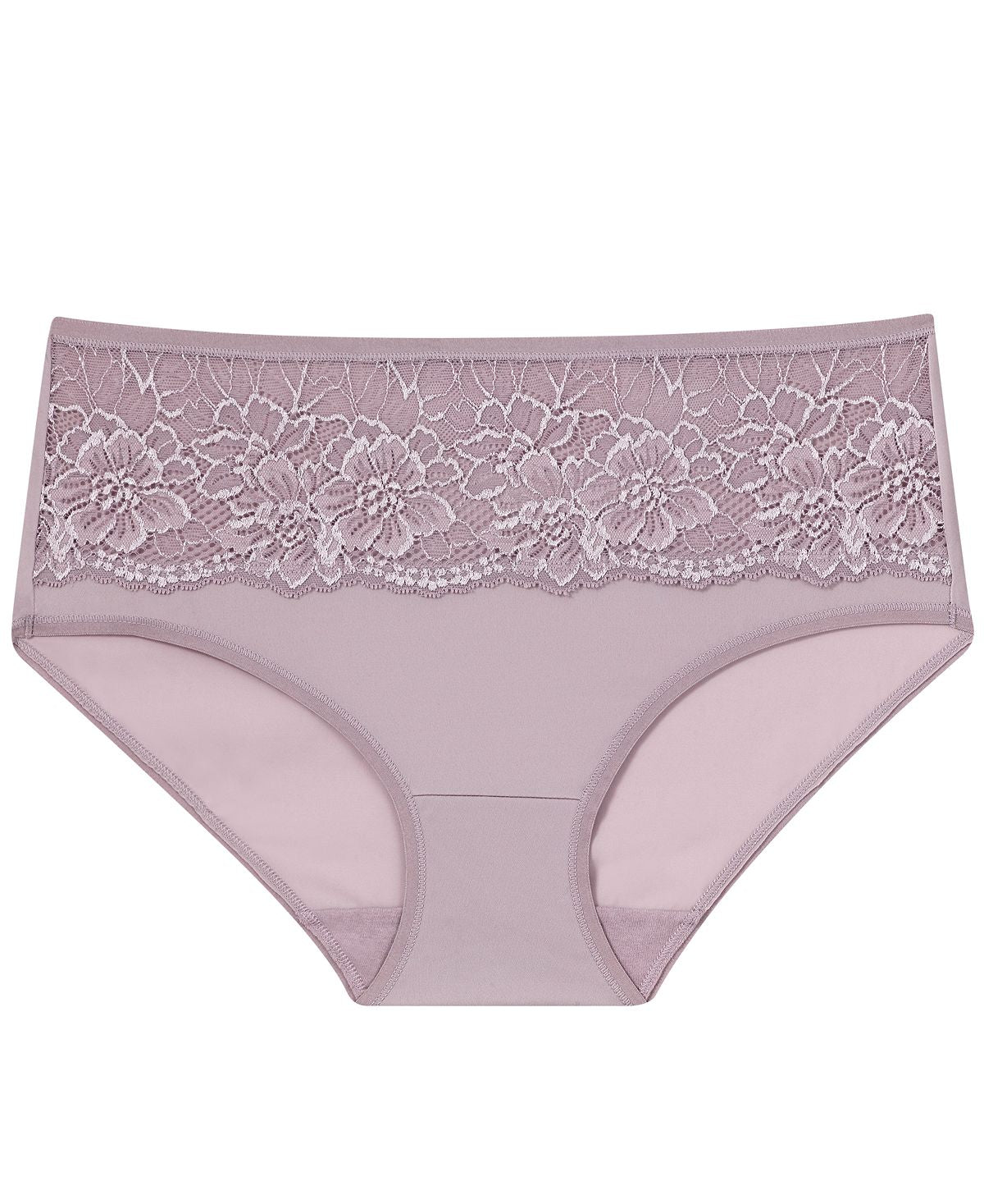 Bali Satin Indulgence Lace Hipster Underwear 2783 Warm Steel CheapUndies