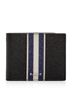 Bally Bevye Leather Bi-fold Wallet Black thumbnail 1