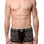 Bamboo Black/Beige Spotted Printed Trunk