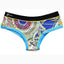 Bamboo Black/Blue Bootyshort / Swim Bottom