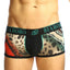 Bamboo Black & Multi Animal Print Trunk