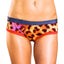 Bamboo Blue/Bright-Red Bootyshort / Swim Bottom
