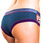 Bamboo Blue/Purple Bootyshort / Swim Bottom