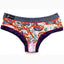 Bamboo Blue/Purple Bootyshort / Swim Bottom