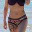 Bamboo Blue/Purple Bootyshort / Swim Bottom
