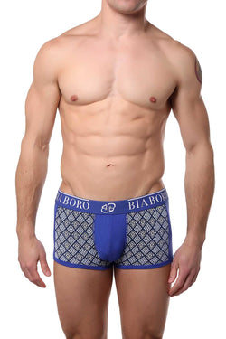 Bamboo Blue/White Paisley-Printed Trunk thumbnail 1