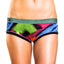 Bamboo Green/Black Bootyshort / Swim Bottom