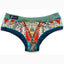 Bamboo Green/Teal Bootyshort / Swim Bottom