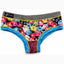 Bamboo Grey/Light-Blue Bootyshort / Swim Bottom