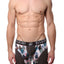 Bamboo Grey/Multi-Color Palm Printed Boxer Brief