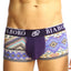Bamboo Grey & Purple Aztec Trunk