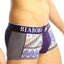 Bamboo Grey & Purple Aztec Trunk