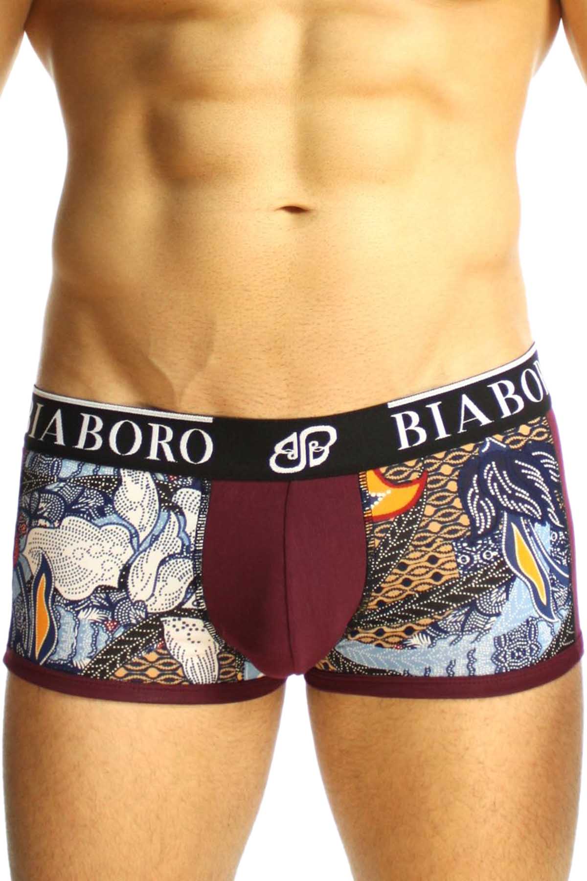 Bamboo Plum & Floral Print Trunk
