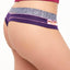 Bamboo Purple/Pink Aztec-Print Brazilian Panty / Swim Bottom