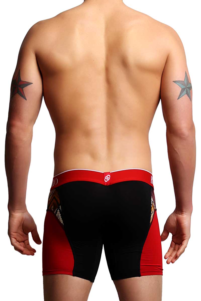 Bamboo Red & Black Boxer Brief