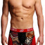 Bamboo Red & Black Boxer Brief