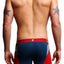 Bamboo Red & Dark Blue Boxer