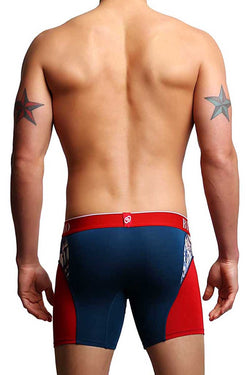 Bamboo Red & Dark Blue Boxer thumbnail 2