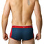 Bamboo Red & Deep Blue Trunk