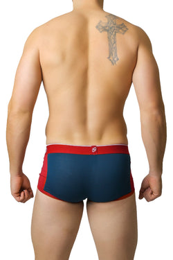 Bamboo Red & Deep Blue Trunk thumbnail 3