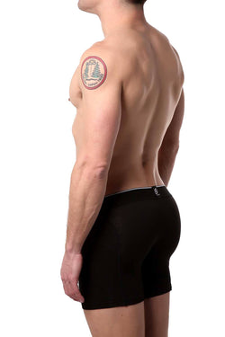 Bamboo Solid-Black Boxer Brief thumbnail 2