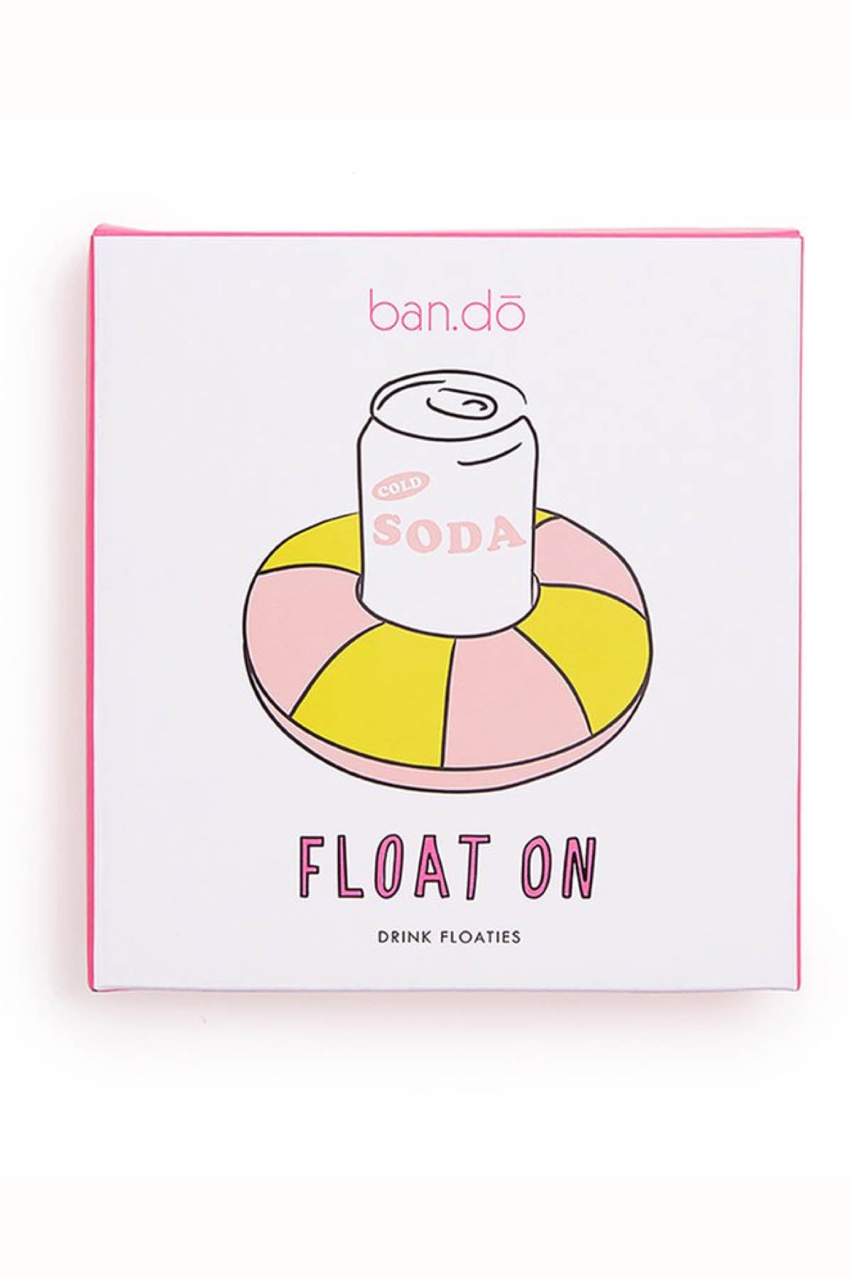 Ban.do Beverly-Stripe Float-On Drink Floatie 2-Pack