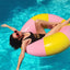 Ban.do Beverly Stripe Float-On Giant Inflatable Inner Tube