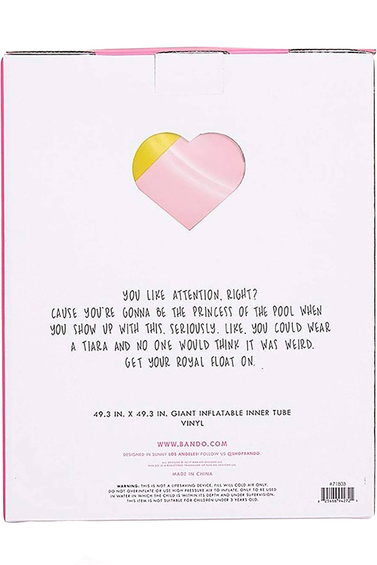 Ban.do Beverly Stripe Float-On Giant Inflatable Inner Tube