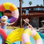 Ban.do Beverly Stripe Float-On Giant Inflatable Inner Tube