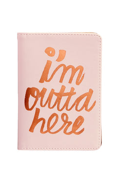 Ban.do Blush I'm-Outta-Here Passport Holder thumbnail 1
