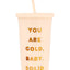 Ban.do Cream/Gold 'You Are Gold' 20oz Tumbler